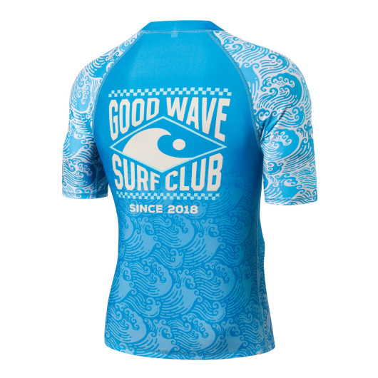 Sublimated Rash Vests Back